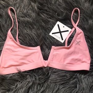 Brand New Blush Pink V-Cut Top